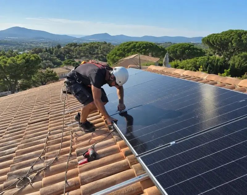 Installateur panneaux solaires Saint-Germier — pose photovoltaïque sur toiture